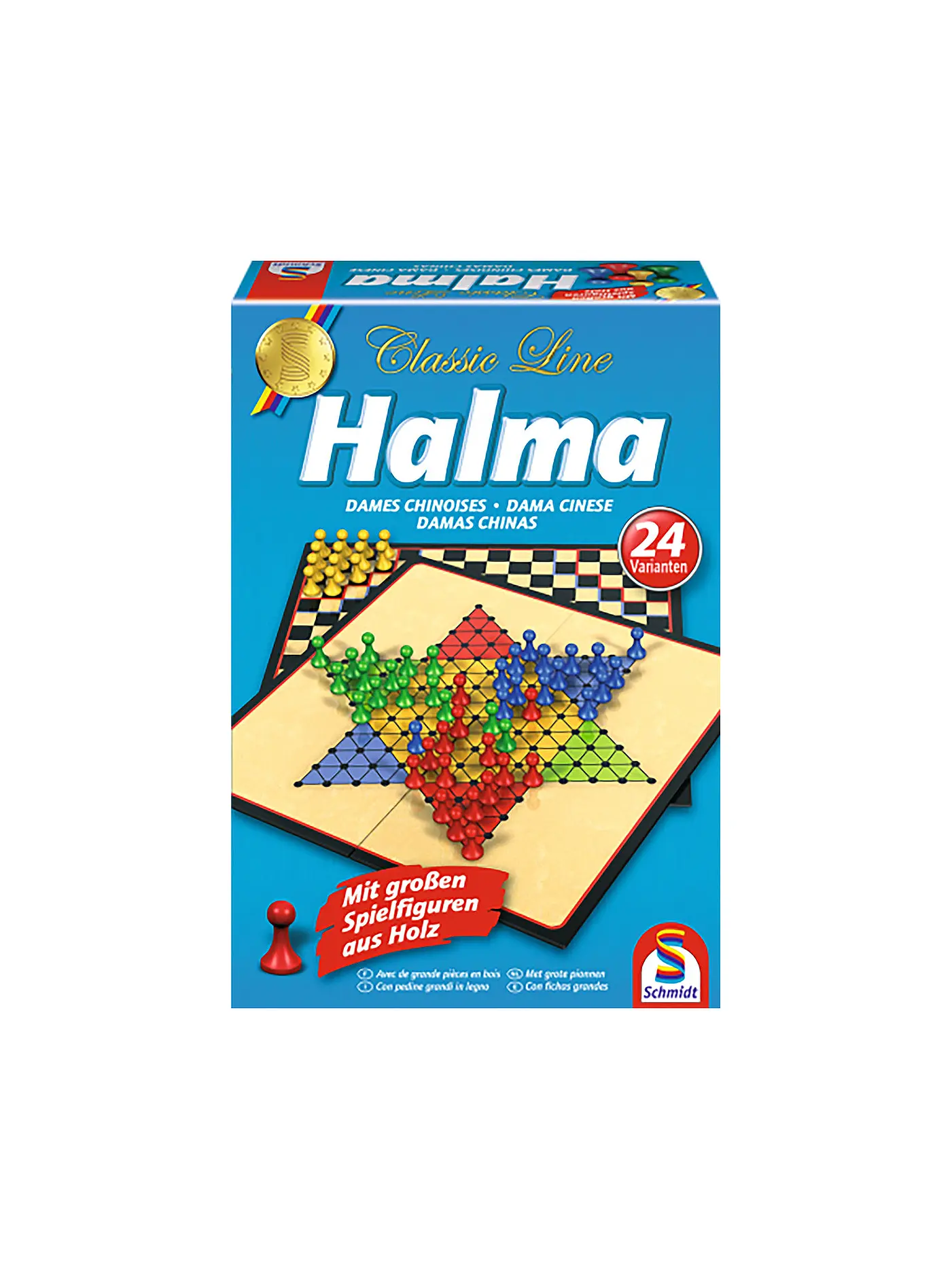 SCHMIDT-SPIELE | Brettspiel - Halma Classic Line | 